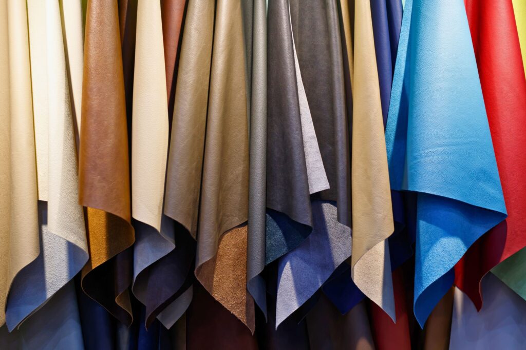 Fiber and textile raw materials, textile goods, leather and leather goods