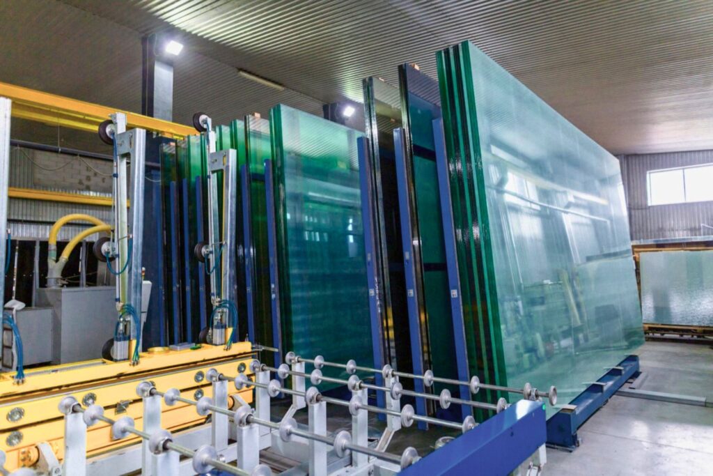 Wood, glass and plastic products